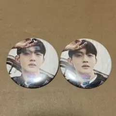 田島将吾　缶バッジ　2個　KCON cafe カフェ　2023 INI