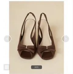 スナイデル　バックストラップリボンサンダルＢＲＷ Ｍのサムネイル