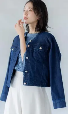 組曲　デニム ジャケット
