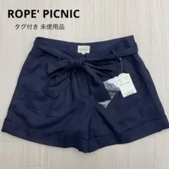 ◆ ROPE' PICNIC ロペピクニック ショートパンツ ウエストリボン