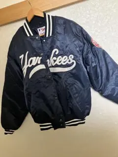 Majestic New York Yankees スタジャン ネイビー Mのサムネイル