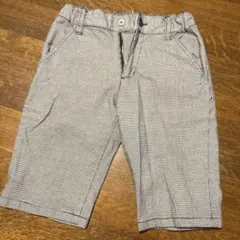 BeBe チェック柄 ハーフパンツ 130