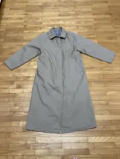 【日本製】【美品】ナノユニバース　トレンチコート チェック裏地　サイズ38