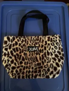 xgirl ヒョウ柄 ファートートバッグ