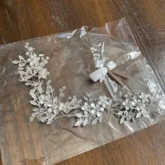 ウェディング ヘッドドレス ヘッドパーツ