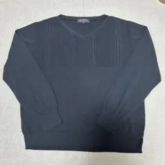 Reflect ブラック Vネック セーター 長袖 11号