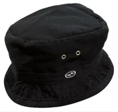 90s 00s NIKE ワンポイトロゴ スウッシュ ブラック バケットハット