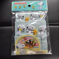 スヌーピー ニコニコピック　弁当用ピック 8個入り キャラ弁のサムネイル
