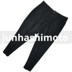 定価3.5万 junhashimoto TWEED TAPEREDタックパンツ3のサムネイル