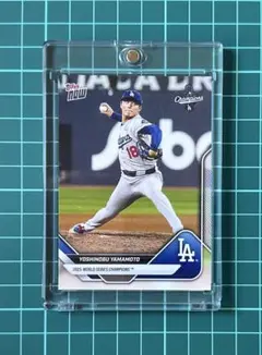 ら*お様 山本由伸 Topps Now #WS-10 WS 優勝 記念カード ド - メルカリ