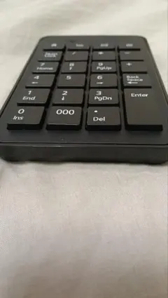 ワイヤレス テンキー ブラック