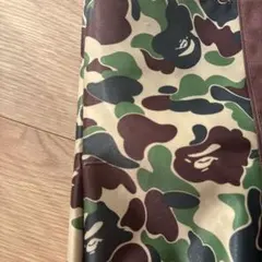 【破有】★A BATHING APE ★エイプ★カモフラージュ トートバッグのサムネイル