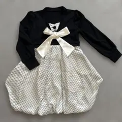 【INGNI First】ドット柄ワンピース＆ボレロ セット