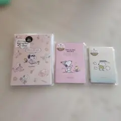スヌーピー ダイアリー 3点セット!!