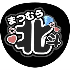 松村北斗 SixTONES 6周年 ストーンズ ファンサ うちわ 推し活