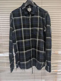 uniform experiment シャツ サイズ2 長袖 チェックのサムネイル