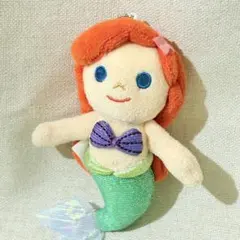 プリンセス　アリエル　ぬいぐるみ　キーホルダー　ストラップ　ディズニーリゾート
