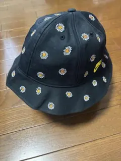 NIKE バケットハット デイジー刺繍 ブラック