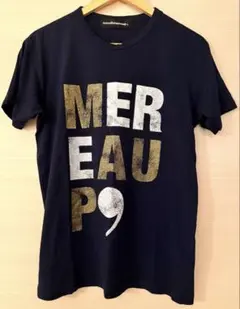 【中古】mercibeaucoup Tシャツ ネイビー L