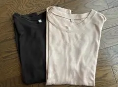 baserange ベースレンジ　バンブーTシャツ　セットXSのサムネイル