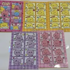 チェゴシム 証明写真風ステッカーガム 5枚セット