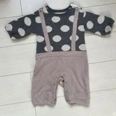 バースデイ　テータテート　ロンパース　長袖　70