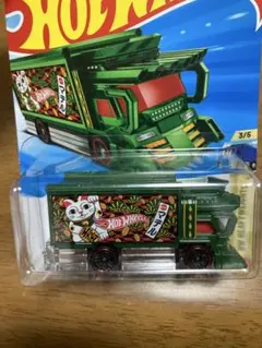 406‼️Hot Wheels RAIJIN EXPRESS 招き猫　緑　26B