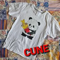 CUNE パンダ クレープイラスト Tシャツ Sのサムネイル