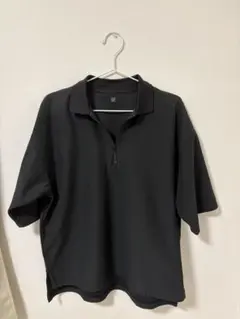 MUJI Labo ポロシャツ ジップアップ UVカット乾きやすい 半袖のサムネイル
