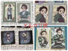 鬼滅の刃 竈門炭治郎 カード6枚、ステッカー2枚セット