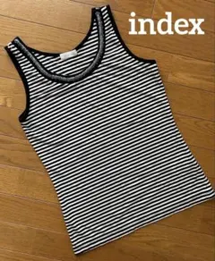 ◆index◆ インデックス タンクトップ ボーダー Mサイズのサムネイル