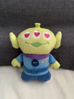 ラウンドワン限定「トイ・ストーリー 30周年」エイリアン なき笛ぬいぐるみ！