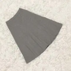 ユキトリイ (38) フレアスカート ひざ丈 きれいめ コットン100% 日本製