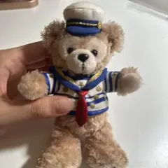 ダッフィー ぬいぐるみバッチ マリン