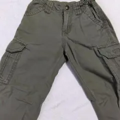 カーゴパンツ サイズ110 オリーブグリーン