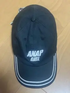 ANAP GIRL ベースボールキャップ　黒のサムネイル