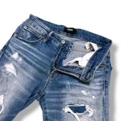 アズールバイマウジー HARD CLASH REPAIR SKINNY