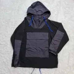 ゴースローキャラバン アノラックパーカー スウェット 長袖 ブラック ネイビー
