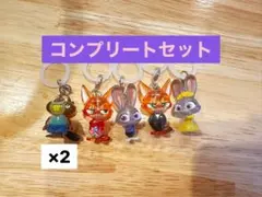 【匿名配送】ズートピア2 めじるしアクセサリー コンプリート+ニブルズ6点セット