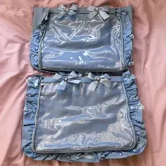 ザッカマート A3 痛バッグ 5周年ver. サックスブルー　水色 痛バ