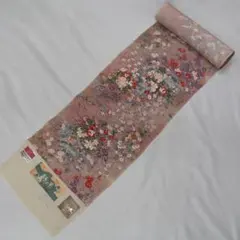 日本製浜ちりめん小紋着尺地/ガード加工済み (反物/未仕立て)1070のサムネイル