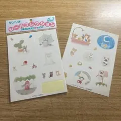 サンリオ　シールコレクション　入山さとし　2シート　昭和レトロ