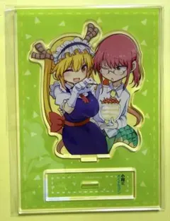 小林さんちのメイドラゴン　描き下ろしBIGアクリルスタンド　小林さん&トール