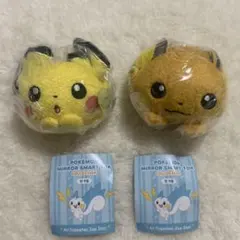 韓国限定】ライチュウ マグネットマスコット スマホグリップ セット