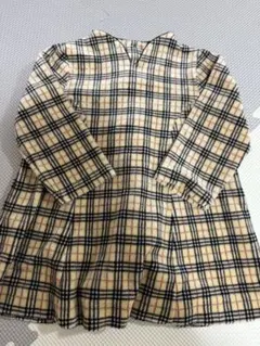 BURBERRY LONDON コーデュロイ　ノバチェック ワンピース 90cm