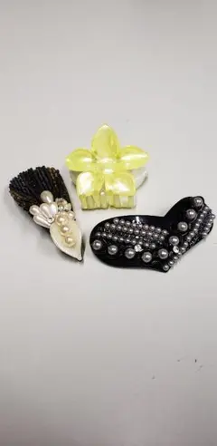 ヘアピン　髪飾り　3点セット
