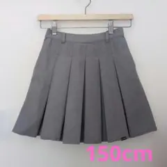 PINK LATTE グレー プリーツスカート150