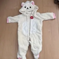 コリラックマ　フリースロンパース 50-60