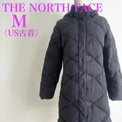 ザノースフェイス　ロングダウンコート 550フィル　　US古着　ダイヤキルト