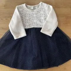 conoco フォーマルワンピース　80cm チュール　バースディ　入園式卒園式